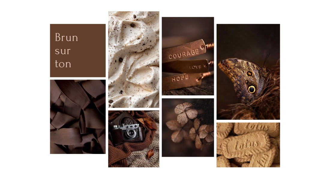 Moodboard Monday: Brun-sur-ton